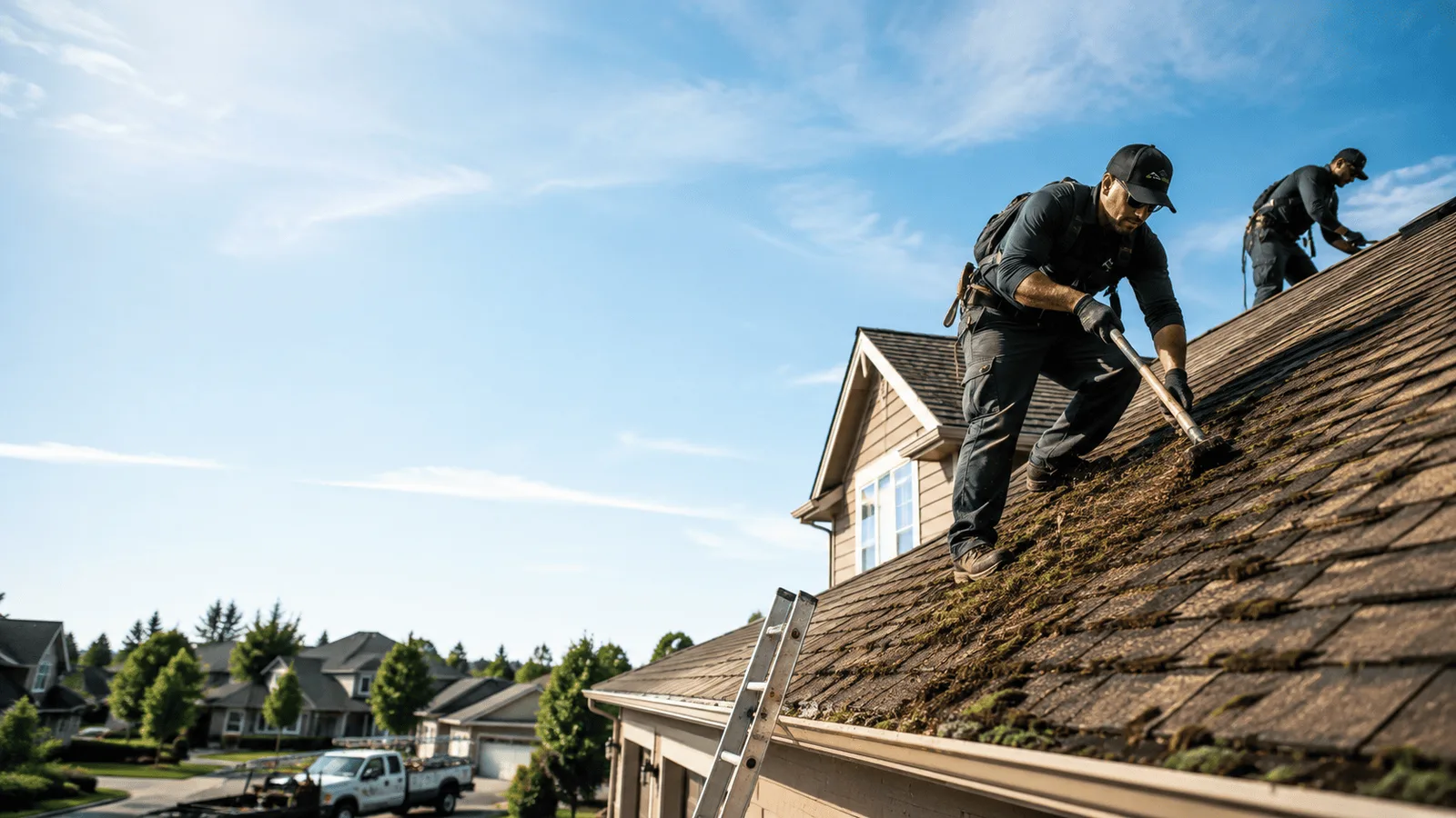 Roof Moss Removal in Spencer, SD near me